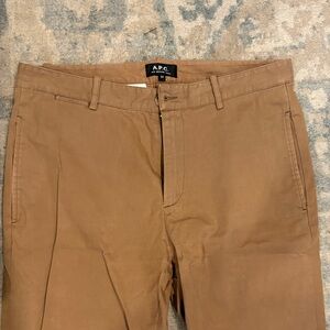 A.P.C. Men's Brown Chinos